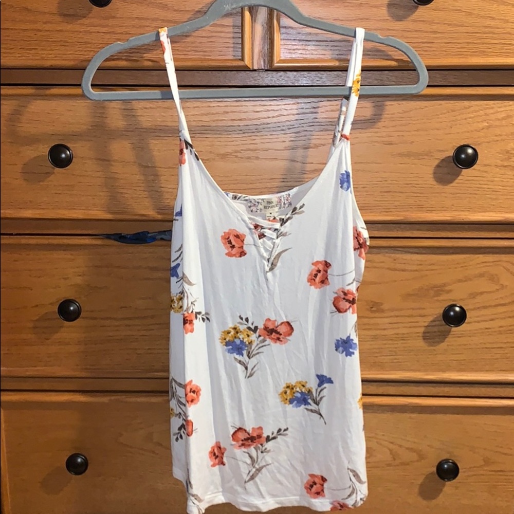 Cute Floral Tank - Never Worn!!